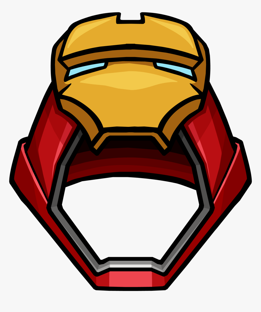 Iron Man Clipart File - Iron Man Mask Png, Transparent Png, Free Download
