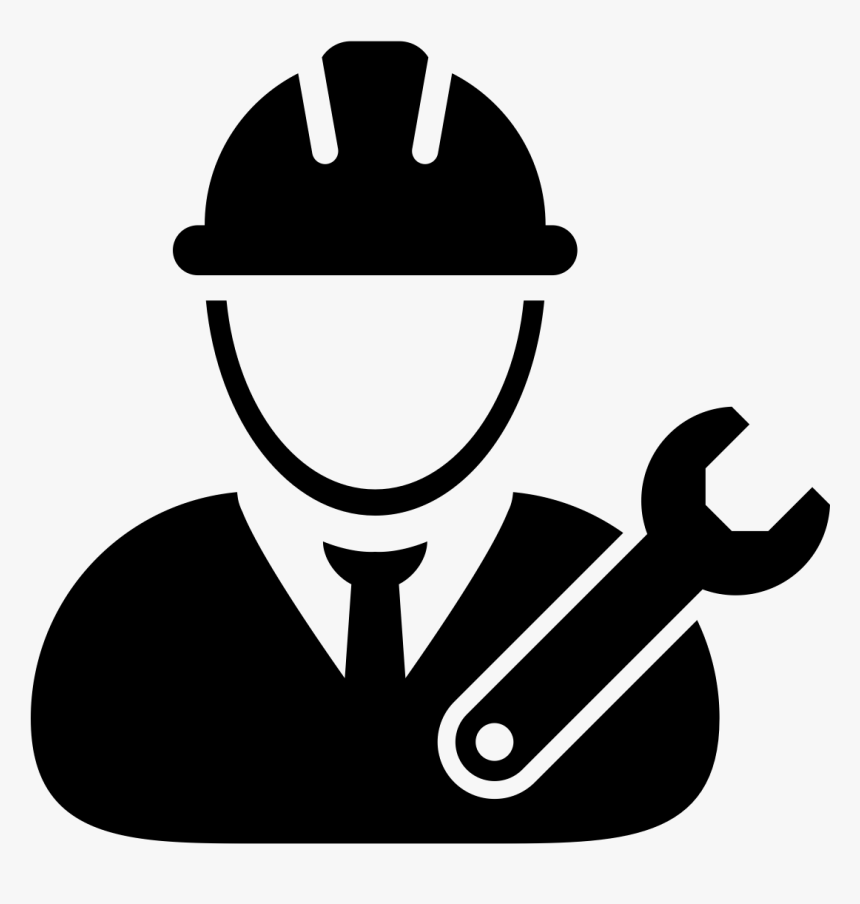 Monitoring And Resolution - Construction Worker Icon Png, Transparent Png, Free Download