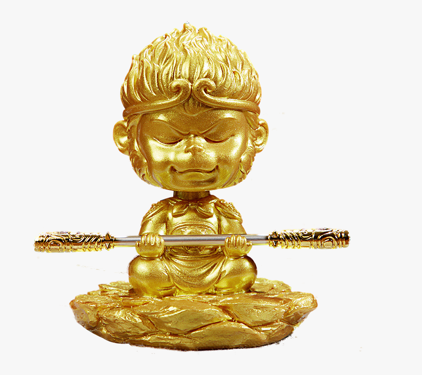 智汇 [voice Recommended] Qitian Dasheng Car Ornaments - Statue, HD Png Download, Free Download