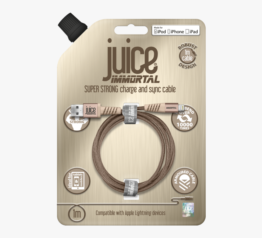 Juice Lightning Cable, HD Png Download, Free Download