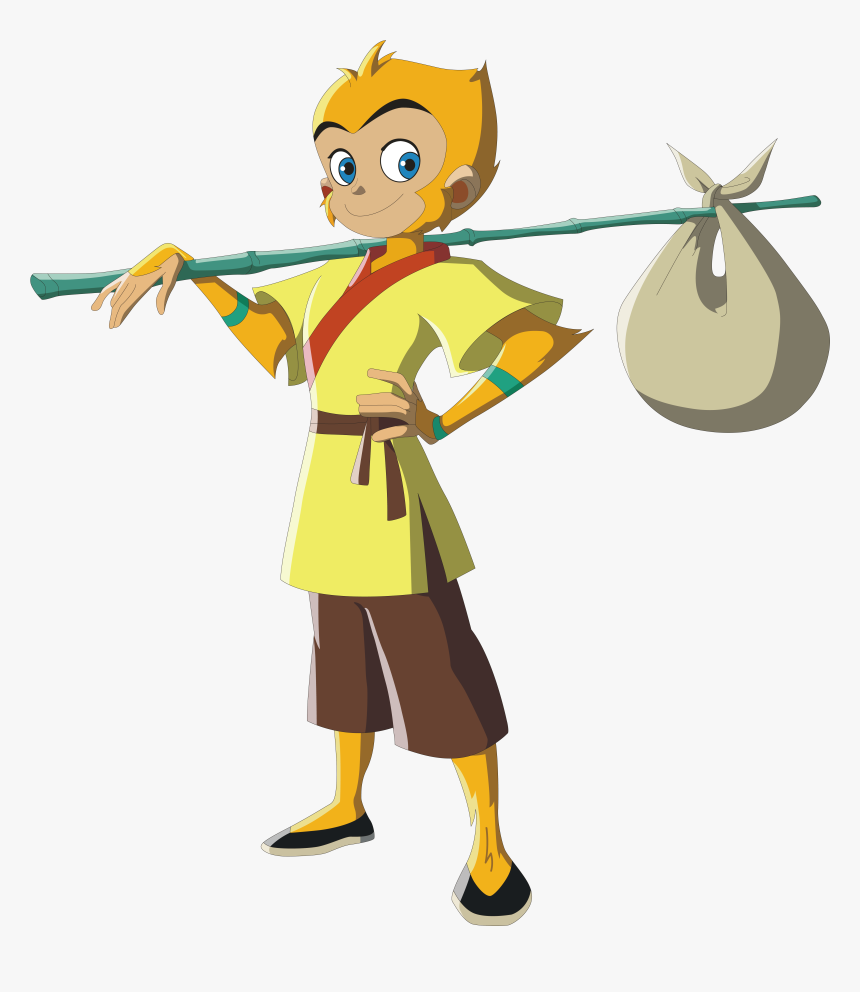 Sun Wukong Journey To - Sun Wukong Cartoon, HD Png Download, Free Download