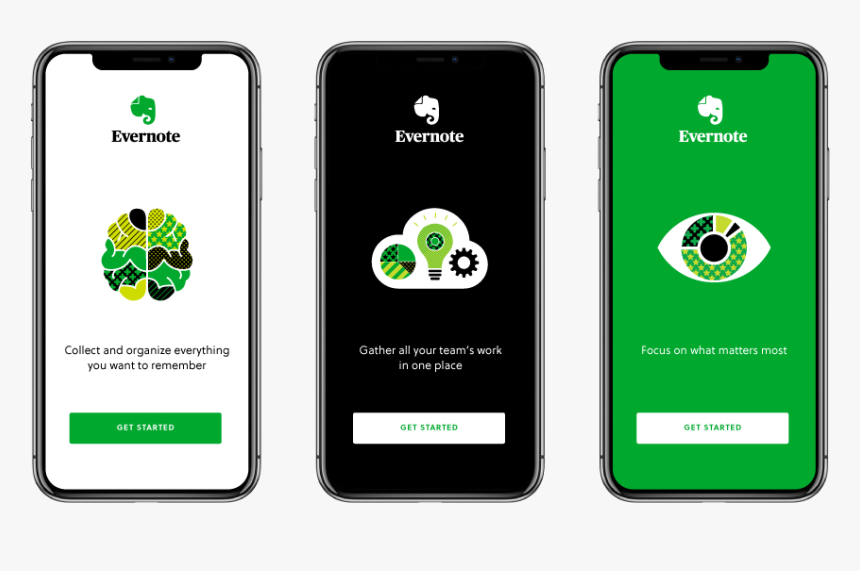 Evernote Iphone Screens, HD Png Download, Free Download