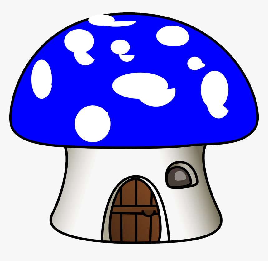 Cliparts For Free Download - Drawing Of Mushroom House, HD Png Download, Free Download