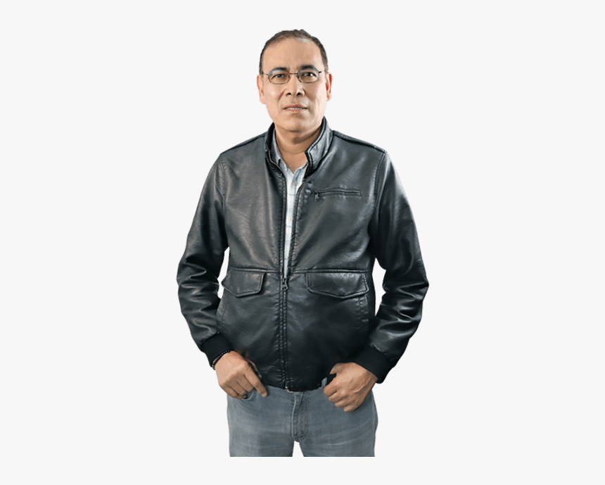 Fred Álvarez Palafox - Leather Jacket, HD Png Download, Free Download