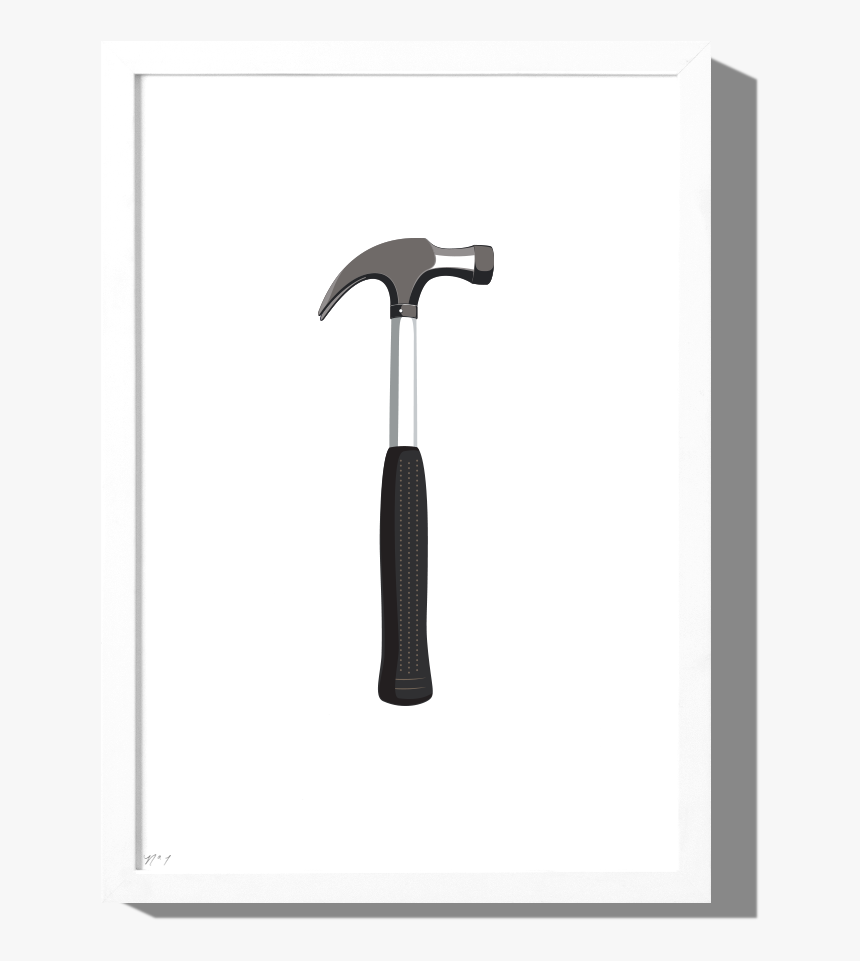 Hammer Art Print With Optional Frame, HD Png Download, Free Download