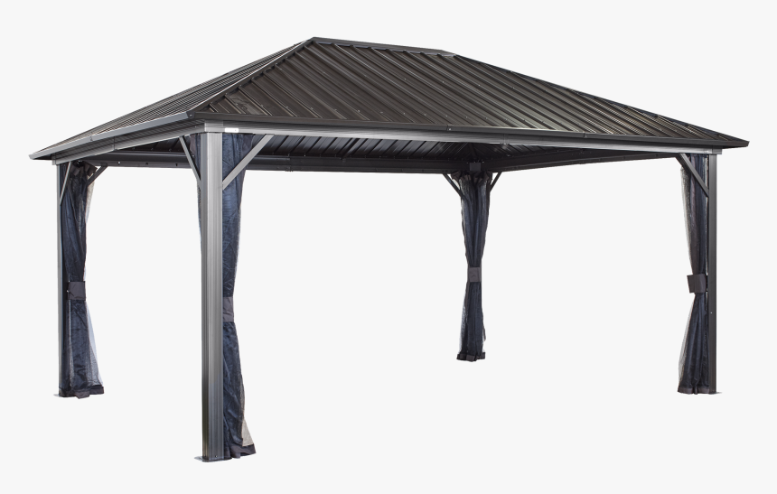 Sojag™ Genova Shelter Steel Roof Gazebo With Mosquito - 11 X 8 Gazebo, HD Png Download, Free Download