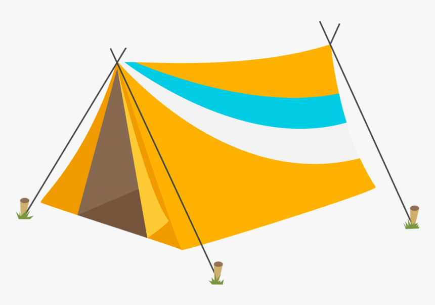 Yellow Tent Png Image - Tent Clipart, Transparent Png, Free Download