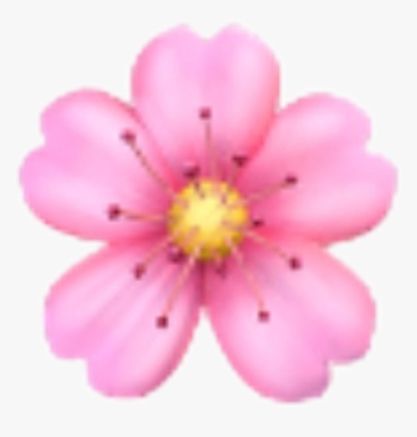 Rose Emoji Png - Flower Emoji Png, Transparent Png, Free Download