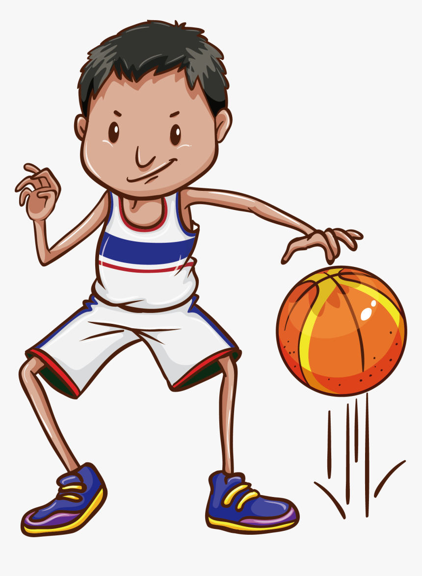 Banner Free Bouncing Basketball Clipart - Bounce A Ball Clipart, HD Png Download, Free Download