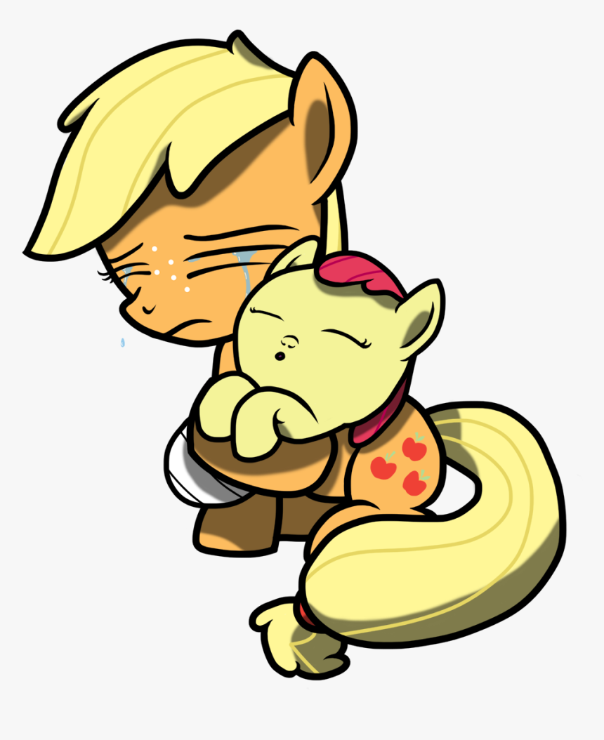 Crying Clipart Newborn - Apple Bloom Baby, HD Png Download, Free Download