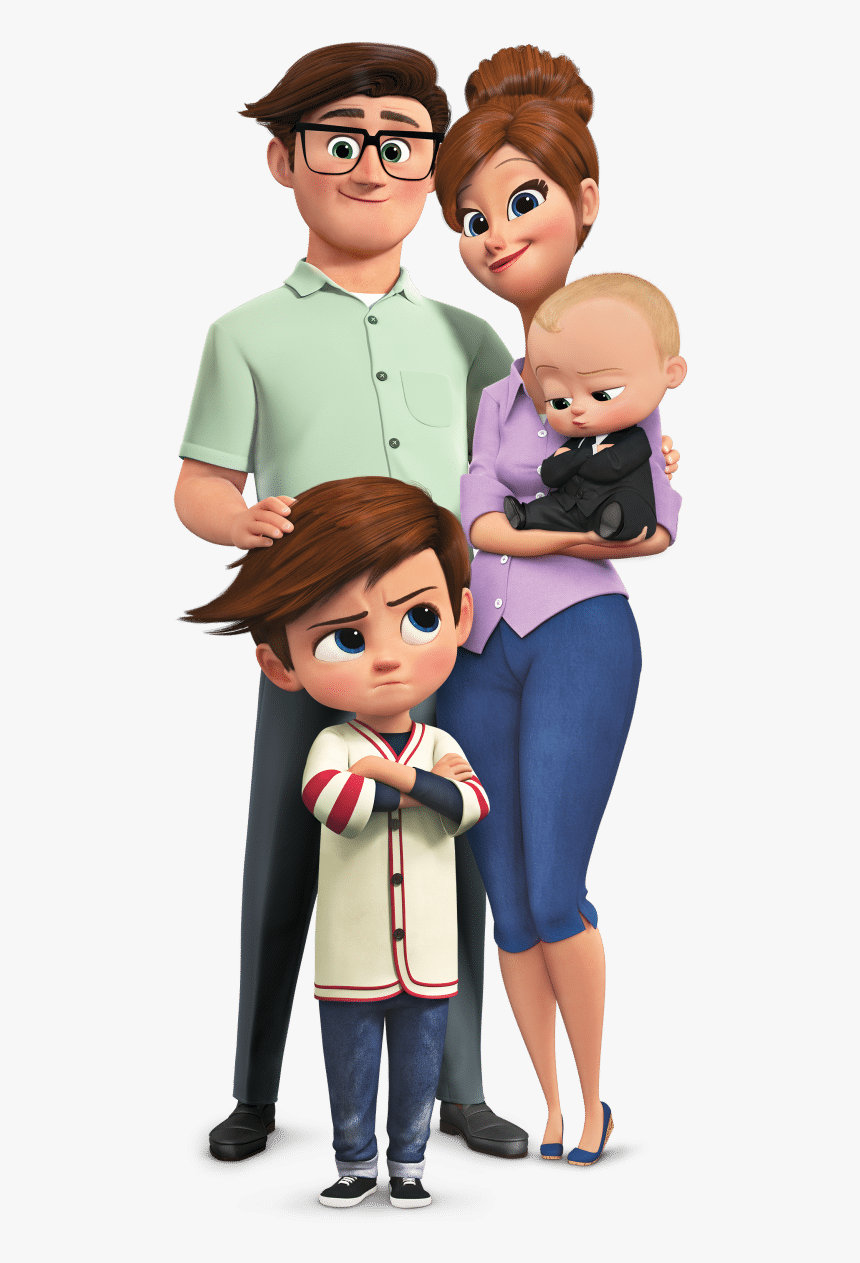 Boss Baby Family Png, Transparent Png, Free Download