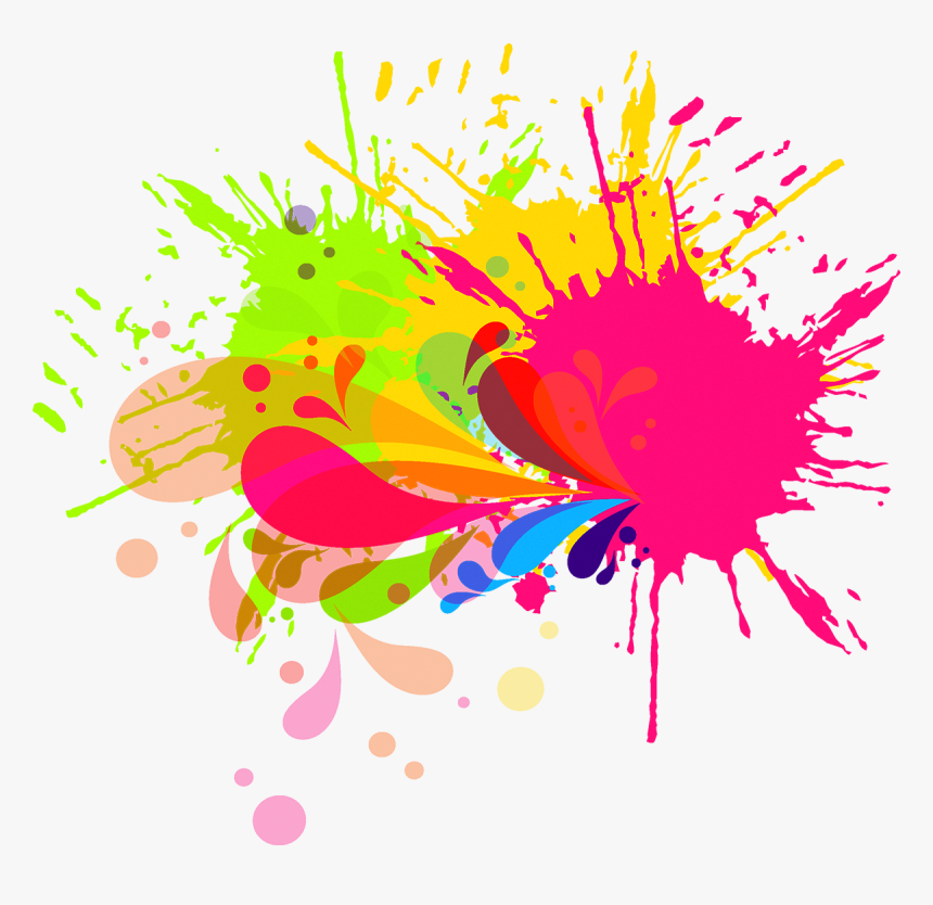 Ink Brush Watercolor Painting - Splash Brush Paint Png, Transparent Png, Free Download