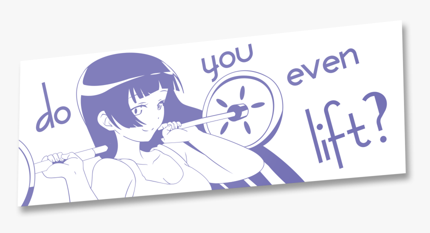 Image Of Smug Anime Girl Judging Your Work Out Regimen - Cartoon, HD Png Download, Free Download