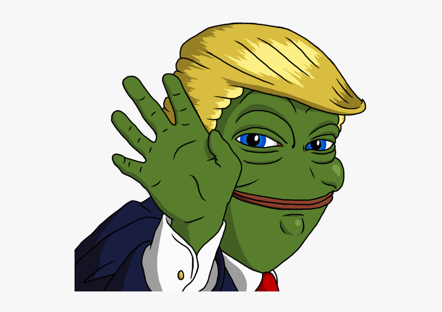 Smug Pepe Transparent Png - Trump Dank Frog Meme, Png Download, Free Download