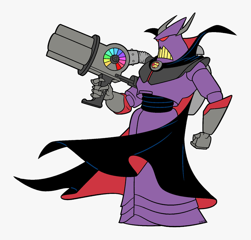 Emperor Zurg Holding His Gun - Emperor Zurg Clip Art, HD Png Download, Free Download