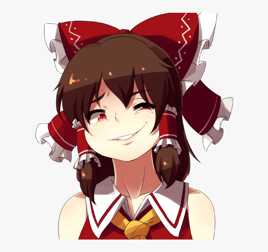 Smug Reimu, HD Png Download, Free Download