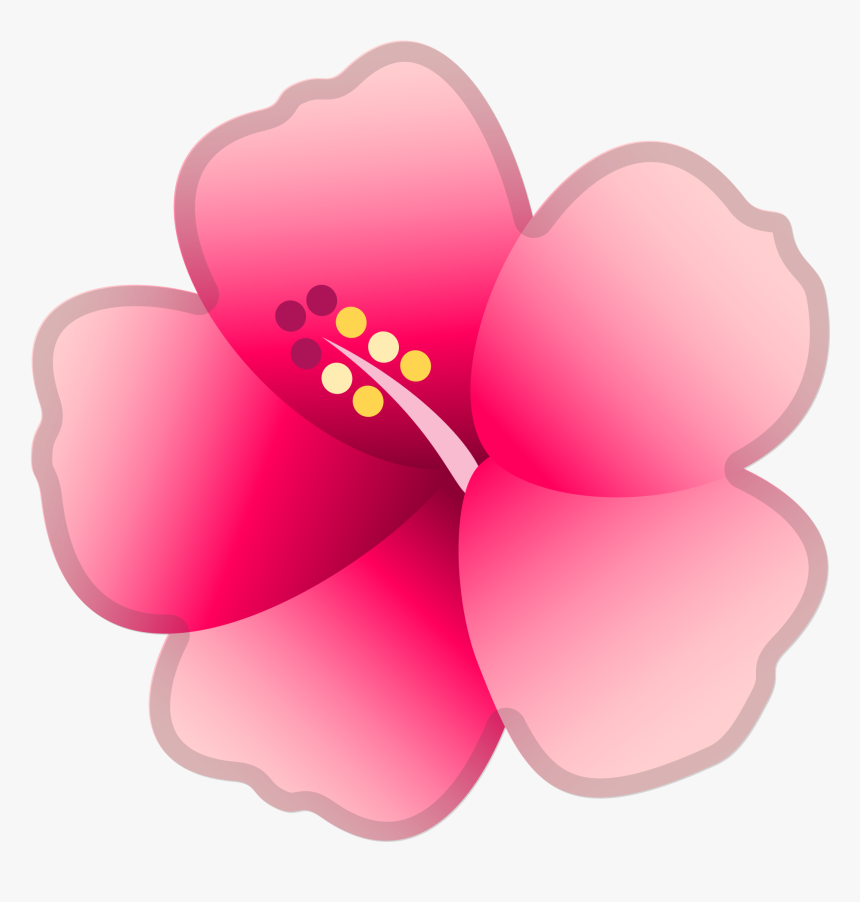 Hibiscus Icon - Hibiscus Desenho Png, Transparent Png, Free Download