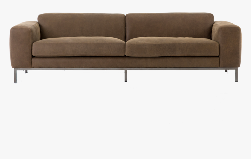 Benedict Sofa - Leather - Studio Couch, HD Png Download, Free Download