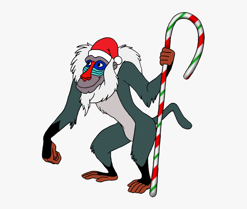 Rafiki Png Clipart - Lion King Christmas Rafiki, Transparent Png, Free Download