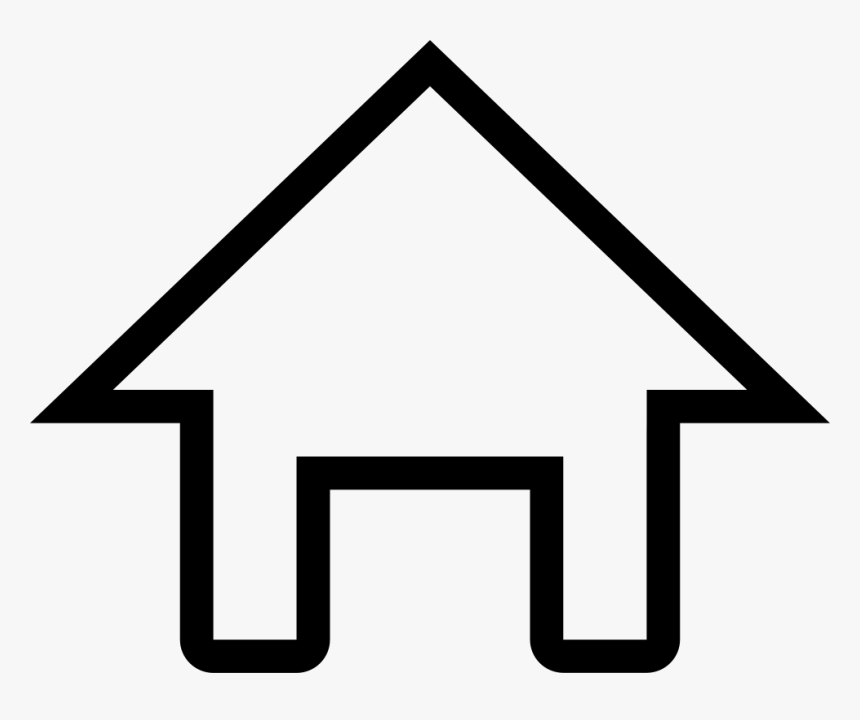 Home Icon - - Logo House Shape Vector, HD Png Download, Free Download