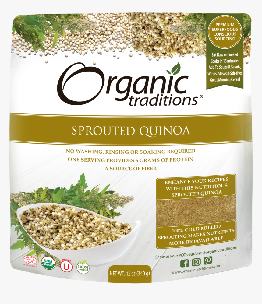 Organic Traditions Wheat Grass Juice Powder, HD Png Download, Free Download