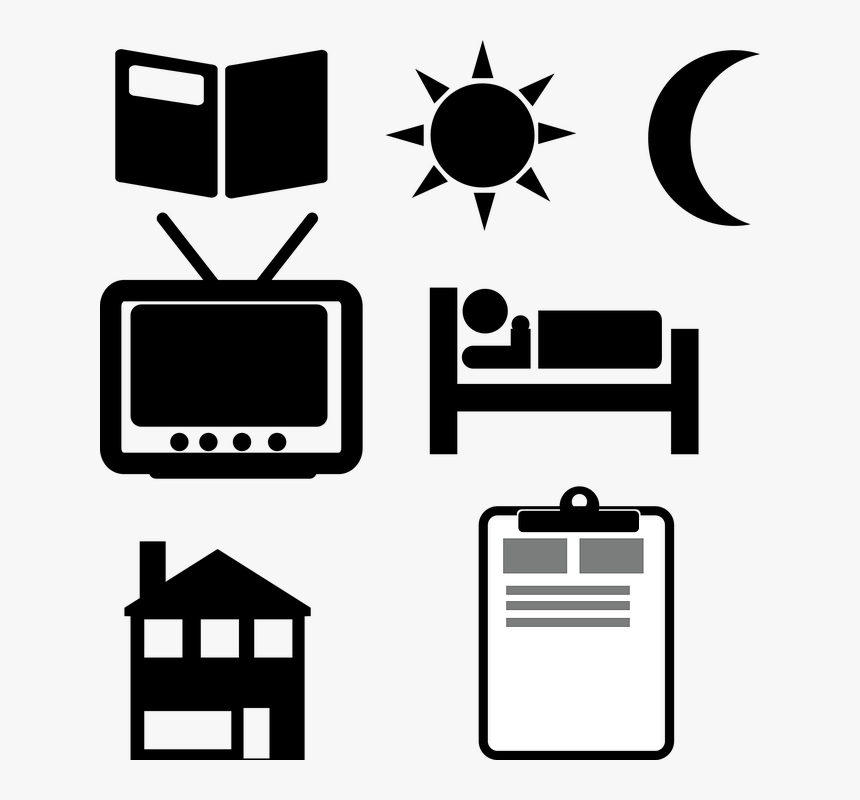 Icons, Vector Icons, Symbol, Home Icon, Tv Icon - Cama Vector, HD Png Download, Free Download