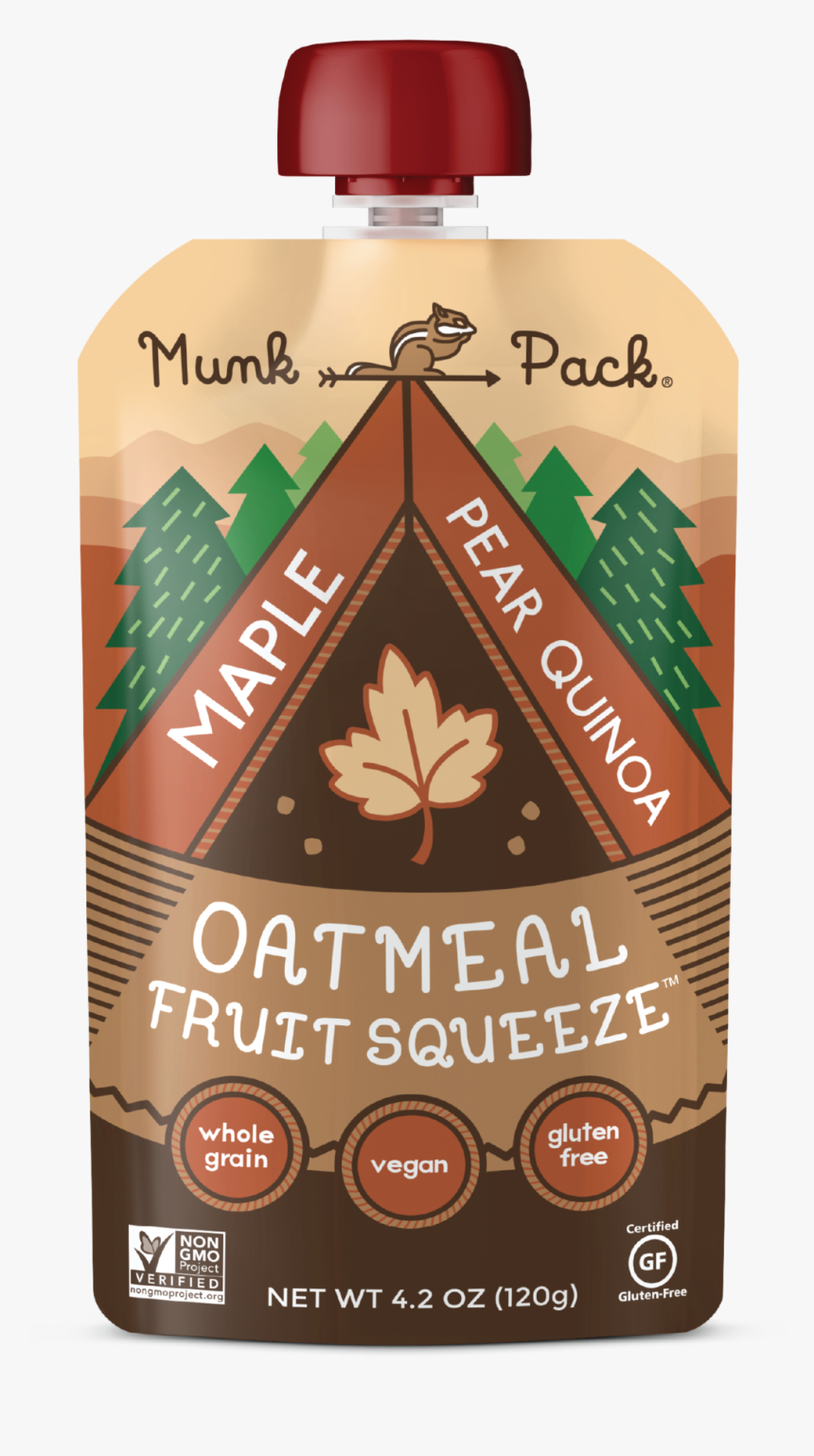 Munk Pack Oatmeal Fruit Squeeze, HD Png Download, Free Download