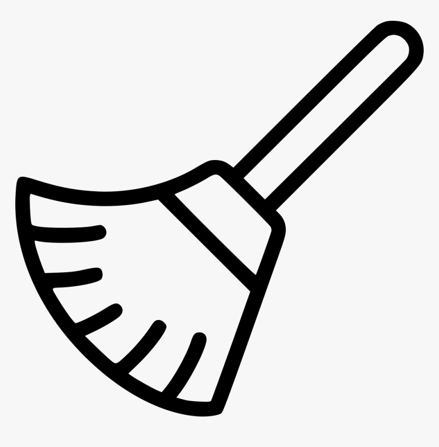 Broom Clear Clean Tool - Icon Cleaning Broom Png, Transparent Png, Free Download