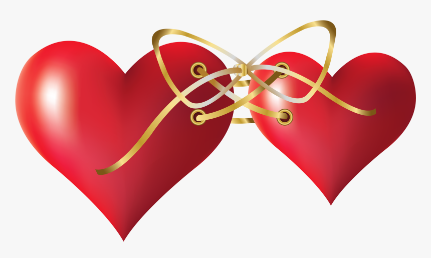 Two Tied Hearts Png Clipartu200b Gallery Yopriceville - Dil Png Hd, Transparent Png, Free Download