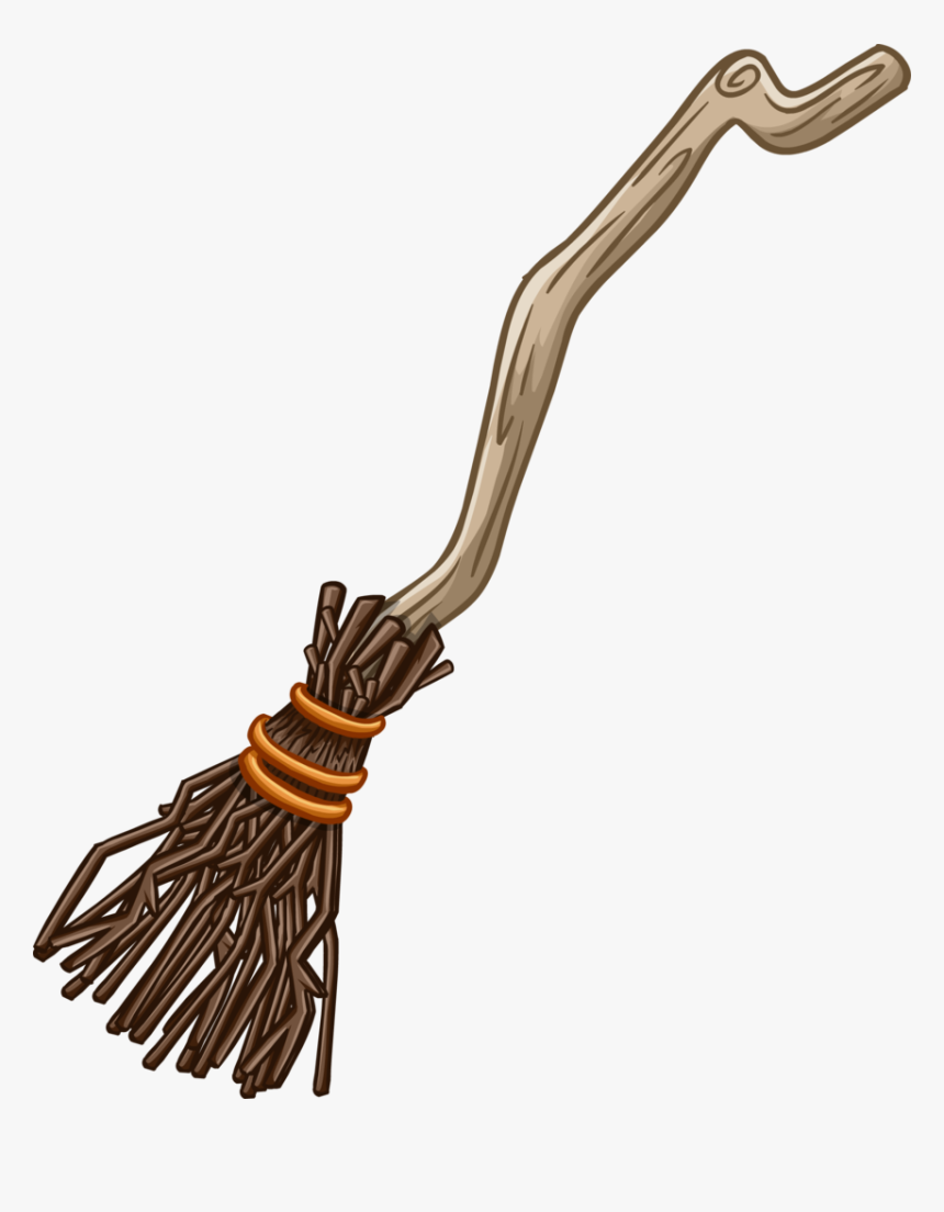 Broom In Png - Brooms Of Witches Illustration, Transparent Png, Free Download