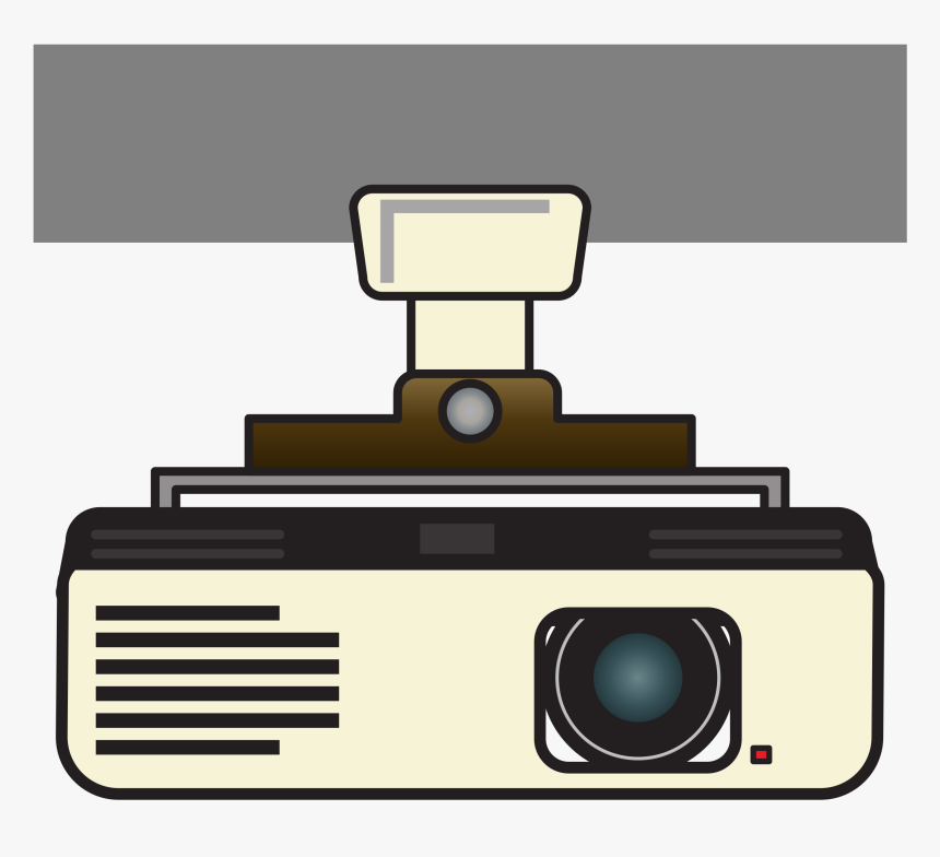 Roof Mounted Version Clip Arts - Projector Clipart, HD Png Download, Free Download