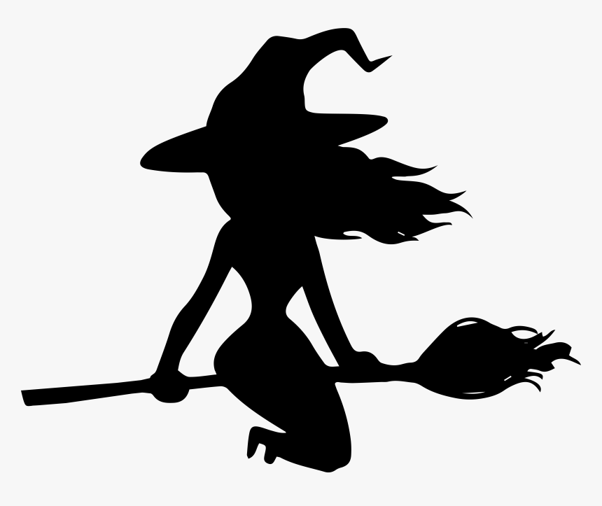 Broom Silhouette Png, Transparent Png, Free Download