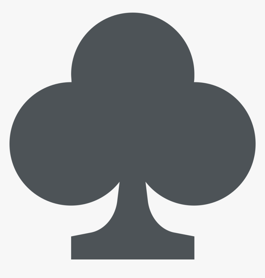 Emoji Meaning Symbol Four-leaf Clover Spade - ♠ ♥ ♣ ♦ Meaning, HD Png Download, Free Download