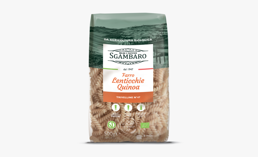 Pasta Sgambaro Farro Lenticchie Quinoa, HD Png Download, Free Download