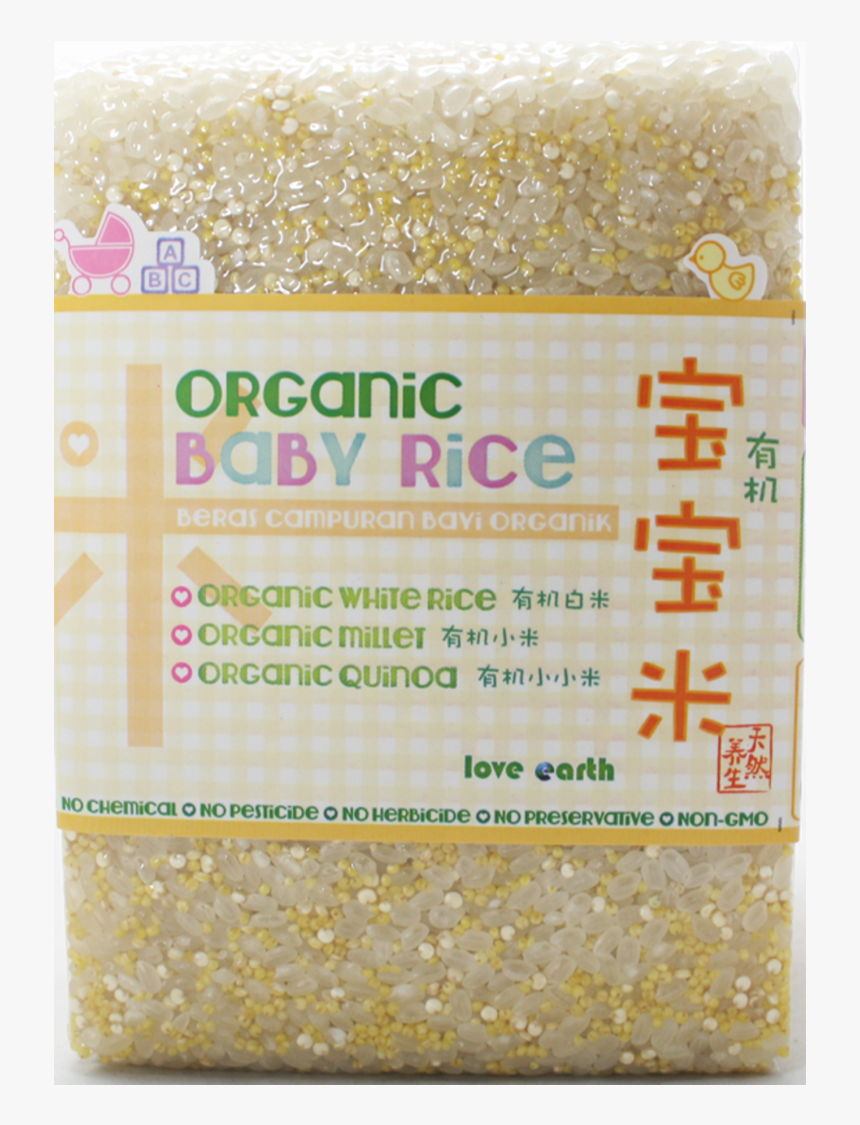 Le-orc010 - Love Earth Organic Baby Rice, HD Png Download, Free Download