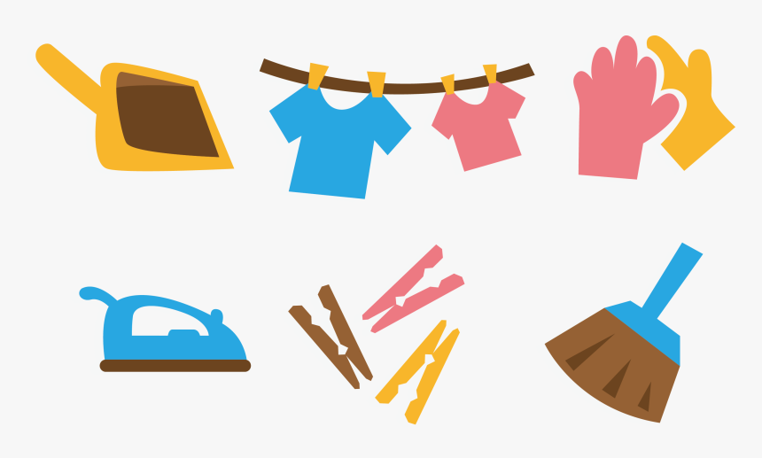 Cleaning Cleaner Housekeeping Icon - Vector Housekeeping Png, Transparent Png, Free Download