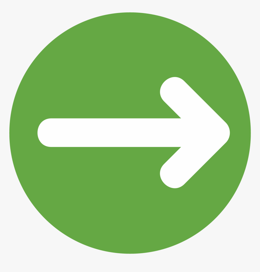 Green Right Arrow Png - Imagen Png Icono Flecha, Transparent Png, Free Download