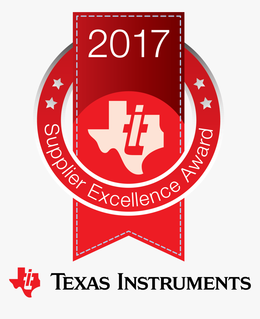 Se Award Icon 2017 Final - Texas Instruments Supplier Excellence Award, HD Png Download, Free Download