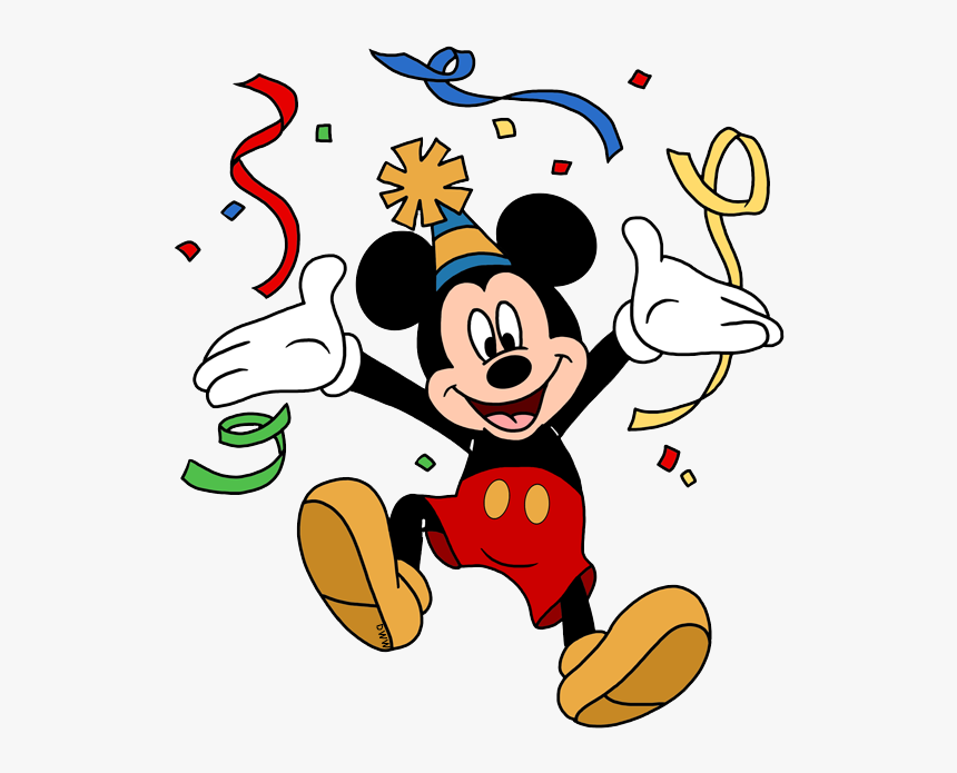 Disney Birthdays And Parties - Mickey Mouse Birthday Clipart, HD Png Download, Free Download