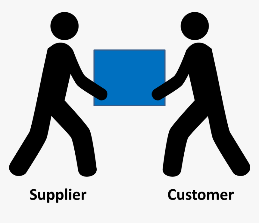 Supplier And Customer - Customer And Supplier Clipart, HD Png Download, Free Download