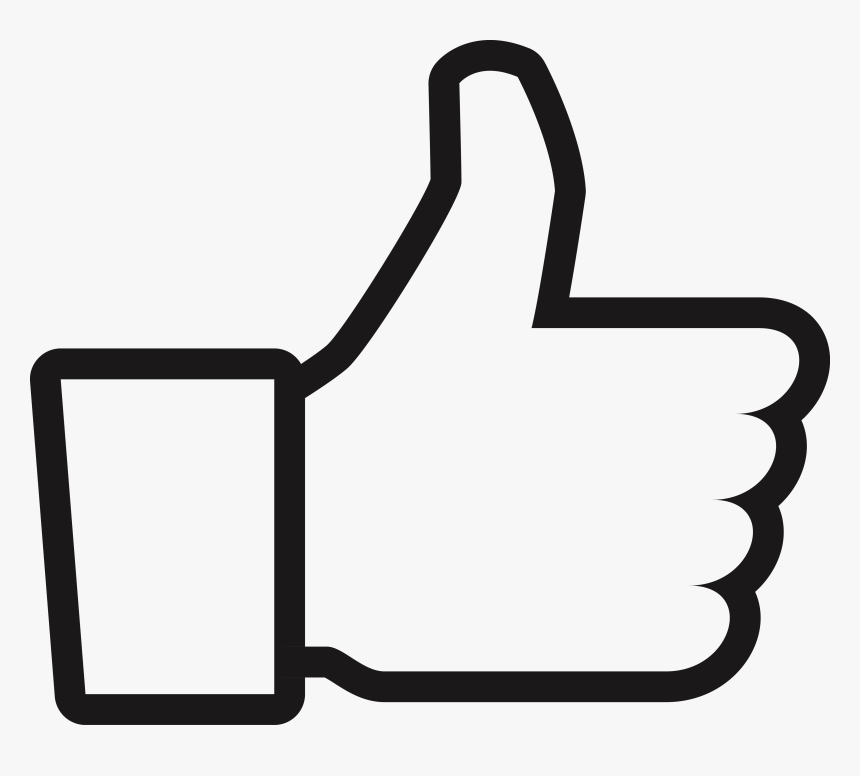 Social Media Facebook Like Button Facebook Like Button - Youtube Like Button Png, Transparent Png, Free Download