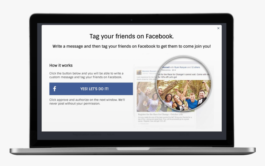 Tag Friend Macbook Crop900 - Display Advertising, HD Png Download, Free Download