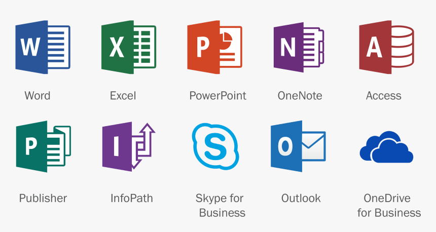 Microsoft Office 365 16 Icons Hd Png Download Kindpng