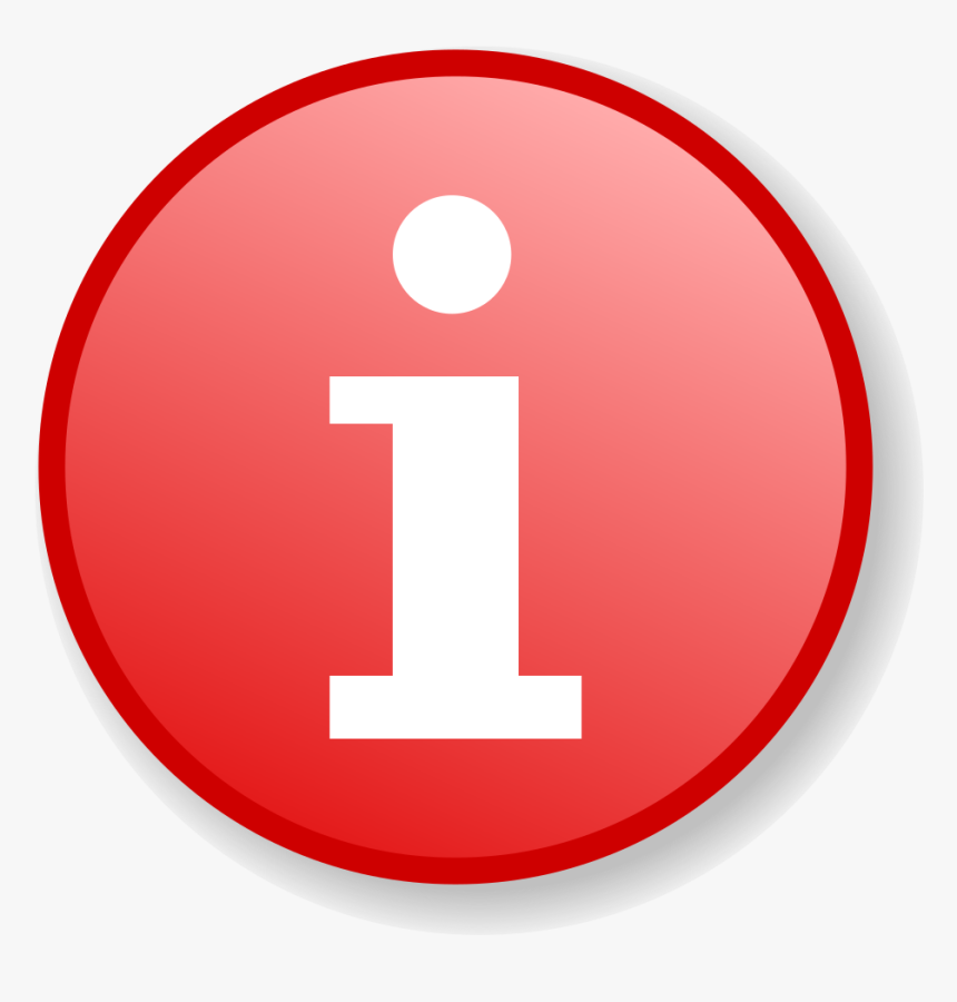 Information Icon Red Transparent, HD Png Download, Free Download