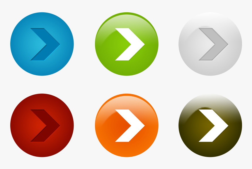 Gradient Button Png Transparent Image - Web Elements Psd, Png Download, Free Download