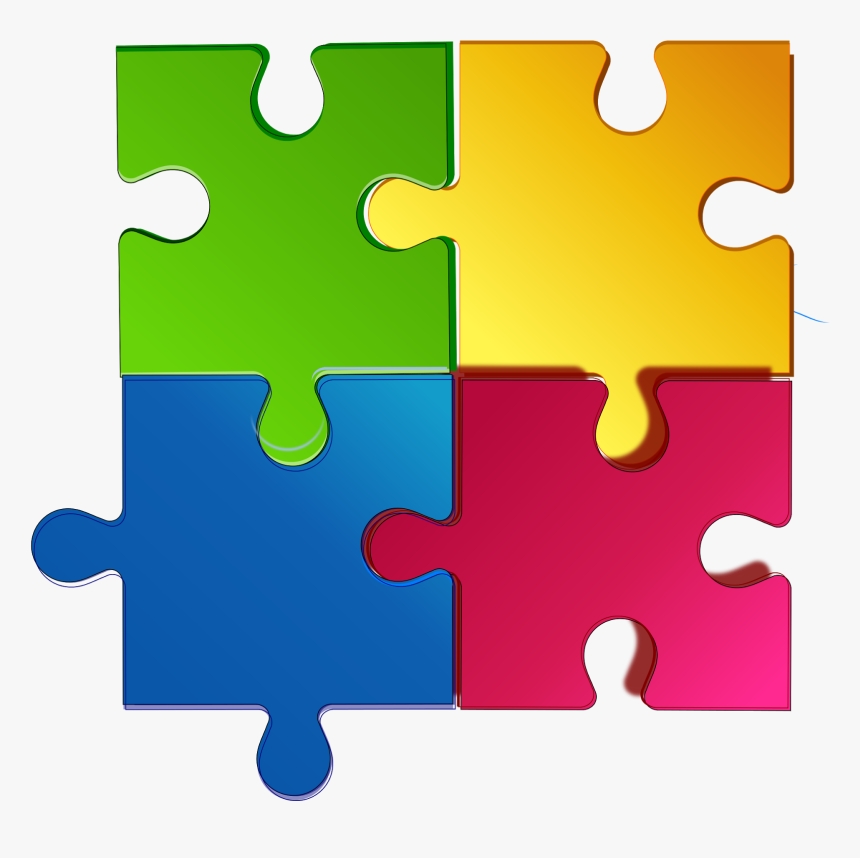 Jigsaw Puzzles Game Clip Art - Puzzle Pieces Transparent Background, HD Png Download, Free Download
