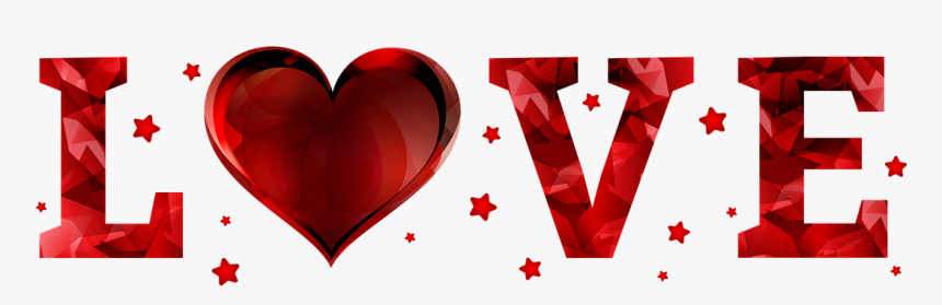 Love, Feelings, Transparent Background, Red, Gradient - Love Banner  Transparent Background, HD Png Download - kindpng