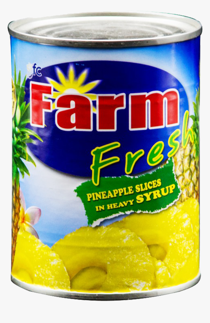 Farm Fresh Pineapple Slices In Heavy Syrup 567 Gm - Caffeinated Drink, HD Png Download, Free Download