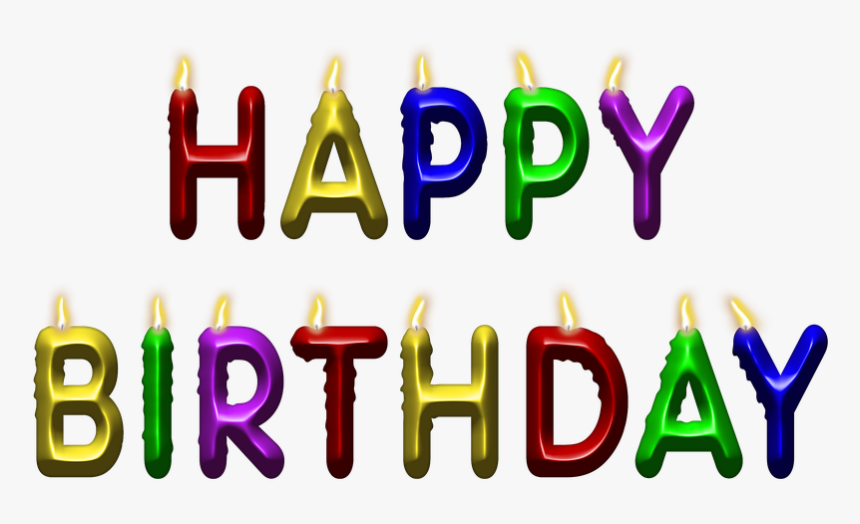 Birthday Candles Png Image With Transparent Background - My Birthdaymonth, Png Download, Free Download