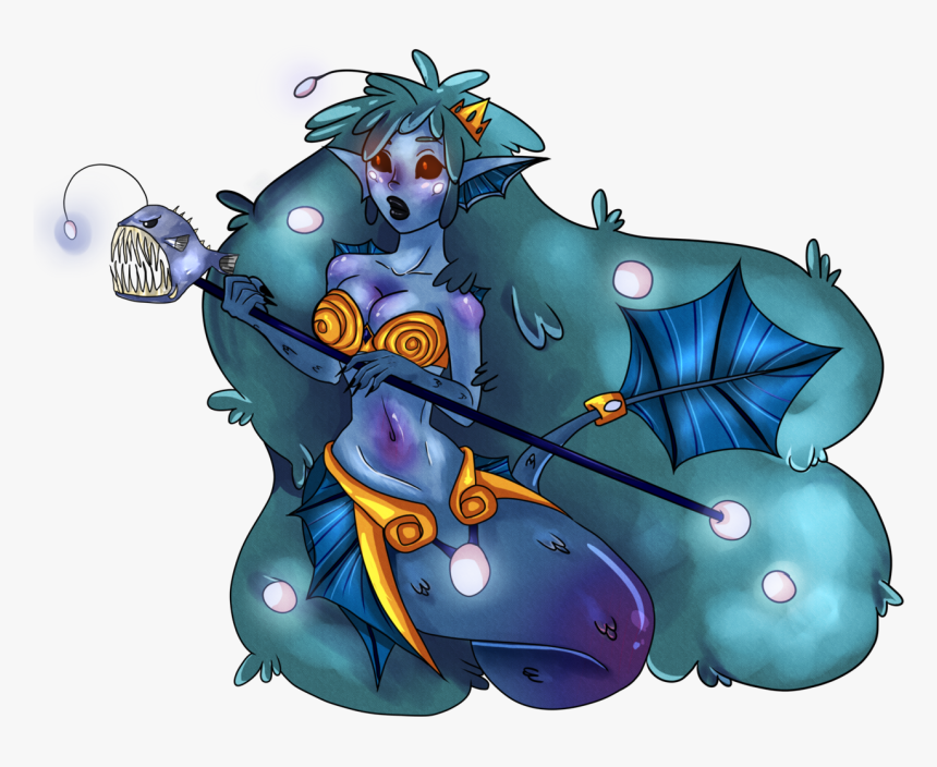 Anglerfish Witch, HD Png Download, Free Download